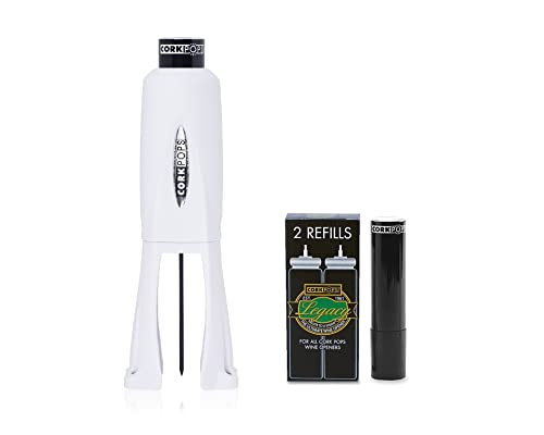 Legacy Wine Opener Built (White / 3 Cartridges)