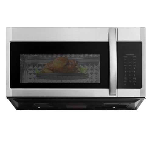 Over-the-Range Microwave Oven with Air Fryer, 1.5 Cu.Ft, 900W (1.5 cu. ft.)