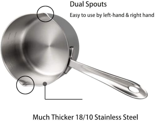 10oz 300ml Mini Butter Warmer Pot 18 (0.3 Quarts)