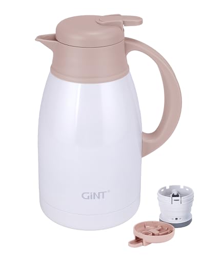 Thermal Coffee Carafe 51 Oz (White / 51 Ounces)