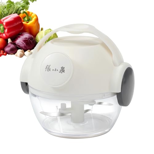 Mini Manual Vegetable Chopper Pull String Food Chopper 170ml