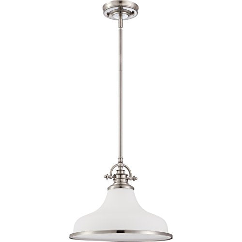 Grant 13.5" Pendant Light (Brushed Nickel)