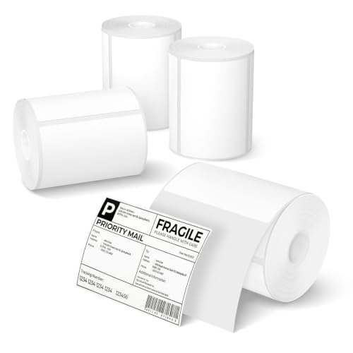 4x3 Thermal Labels (White / 4x3")
