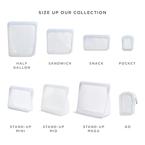 Premium Reusable Half Gallon Silicone Bag