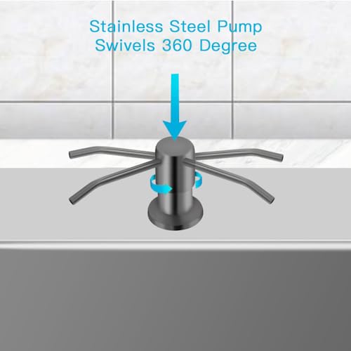 Dish Soap Dispenser for Kitchen Sink