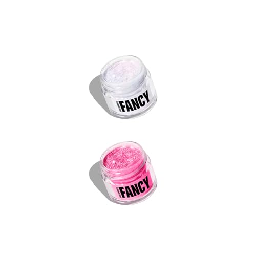 In Ur Dreams Edible Glitter Set 2 Jars 4gm each (2 Pack / Tourmaline Pink and Moonstone Iridescent)