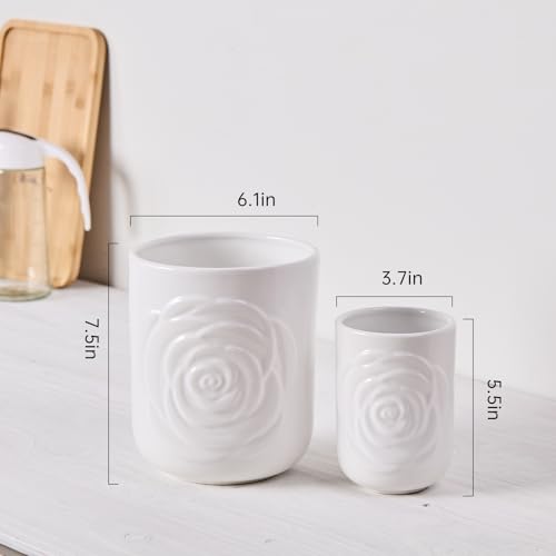 Large Utensil Holder Set of 2