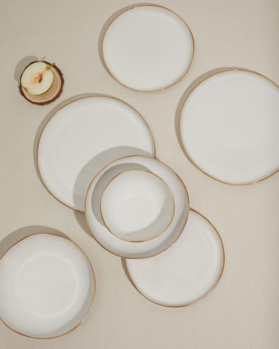 Dinnerware Set for 4 (White / Set (12pcs))