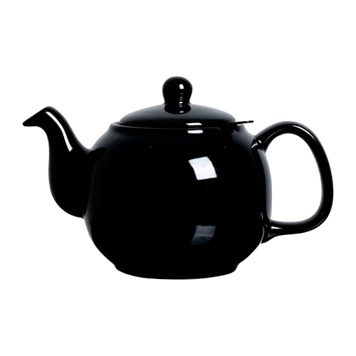 Porcelain Tea Pot with Stainless Steel Tea Infuser