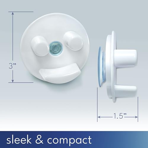 BeraTek Smiley Face Sponge Holder for Kitchen Sink (Multi-Color 3 Pack)