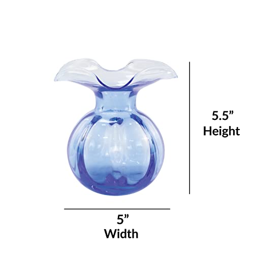 Hibiscus Glass Cobalt Bud Vase (Bud / Cobalt)