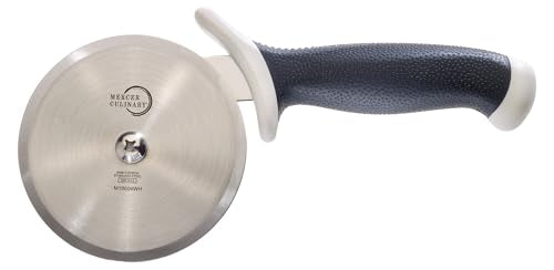 Millennia Pizza Cutter with White Handle (4 Inch Pizza Cutter with White Handle)