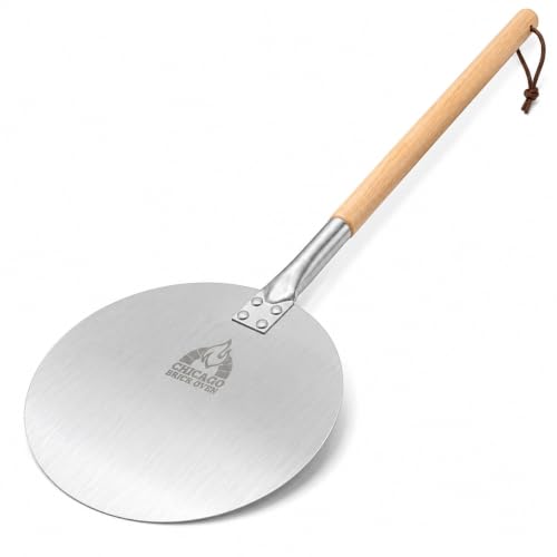 9 Inch Aluminum Turning Pizza Peel (Premium - Aluminum / 9" Turning Peel - 31.5" Overall)