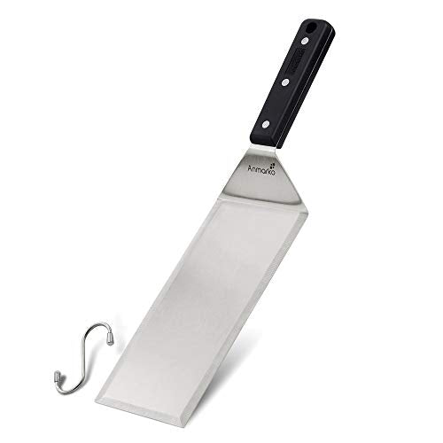 Turner 4x8 Stainless Steel Metal Griddle Spatula (ABS plastic handle turner)
