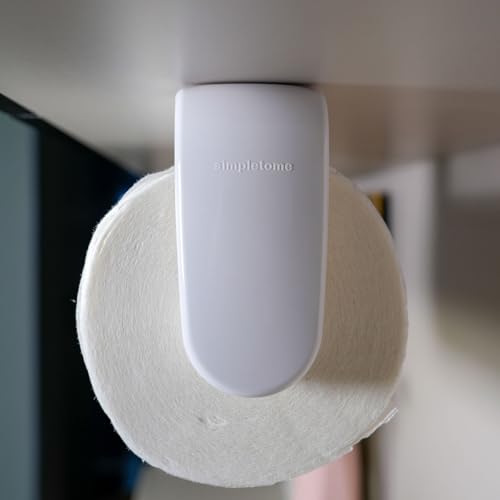 ONE Hand Simple Tear Paper Towel Holder Under Cabinet