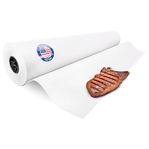 White Butcher Paper Roll 48" x 8640" (White / 48" X 720 Feet, 1 Roll)