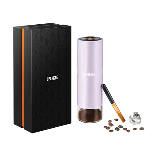 Portable Electric Coffee Grinder (Lilac Purple)