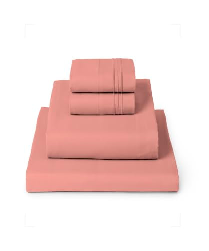 Iconic 4 Piece (1621 Coral / California King)