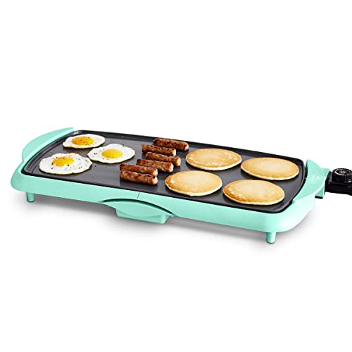 20" Extra Large Electric Griddle (Turquoise)