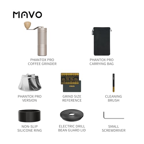 Manual Coffee Grinder (Starlight Silver)