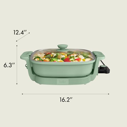Fits Anywhere SAUTE Make & Take Skillet (12" x 12" / Seaglass)