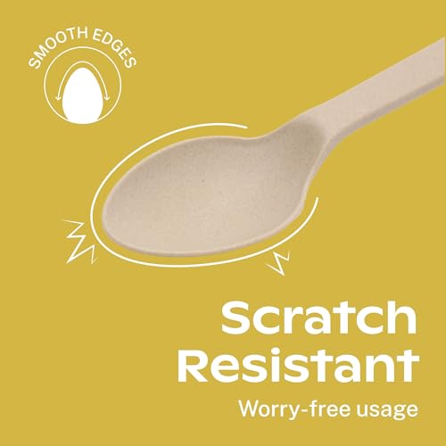 Light Brown Compostable Heavy Duty Silverware Set 340 Pieces Bulk