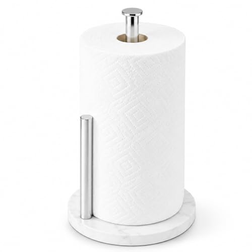 Chrome Paper Towel Holder for Kitchen Countertop (Chrome)