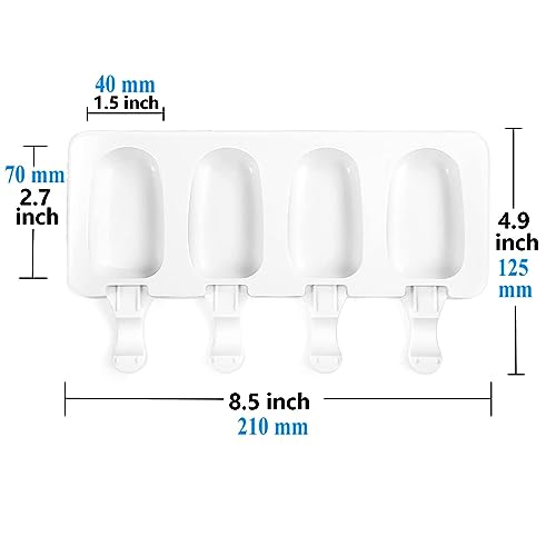 2 Small Mini Popsicles Molds (A-Smaller)