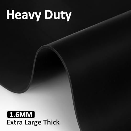 Extra Large Silicone Mat (78.7"L x 28"W / Black)