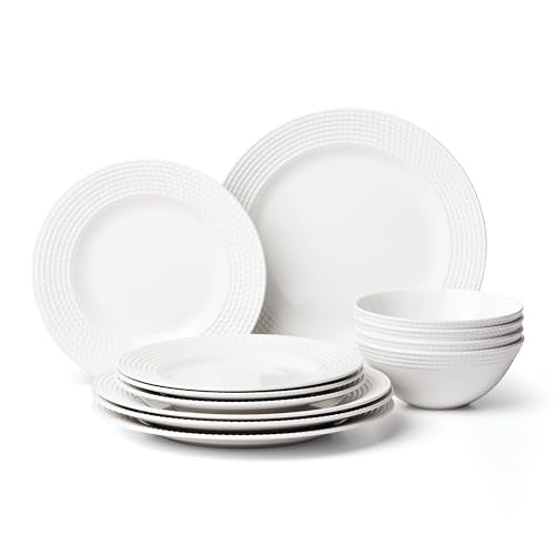 Wickford 16 Piece Dinnerware Set (16-Piece Place Setting)