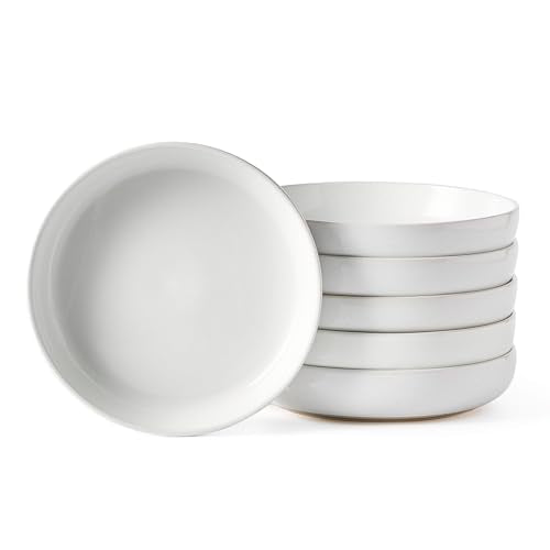 Milkyway 33 oz Pasta Bowls Set of 6 (White / Set of 6)