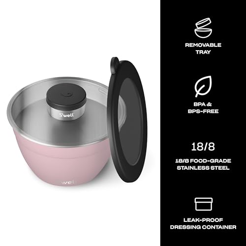 S’well Stainless Steel 64oz Salad Bowl Kit