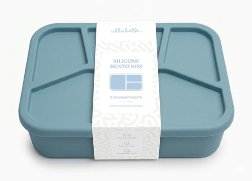 Leak Proof Square Bento Box Food (Blue)