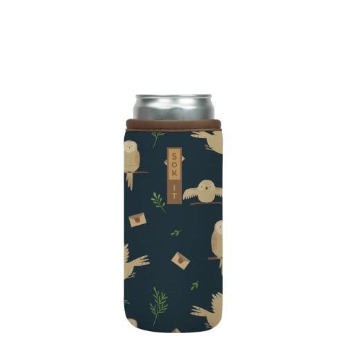 CanSok Sleeve for Beer & Soda Insulated Neoprene Cover (Acceptance Letter / 12oz Slim Can Sleeve)