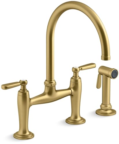 K28356 2MB Edalyn by Studio McGee 1.5 GPM Widespread Bridge Kitchen Faucet