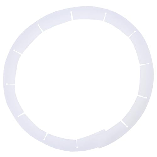 Adjustable Pie Crust Shields (Deep Transparent)