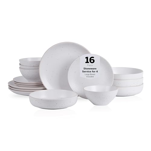 Lauren Stoneware (16-Piece Service for 4 / Off-White)