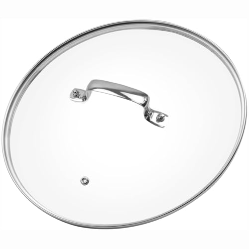 10 Inch Glass Lid for Lodge Cast Iron Skillet (10 In)