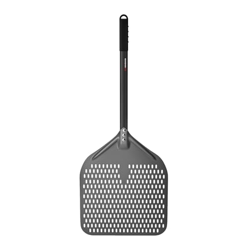 14" x 17" Perforated Pizza Peel (14" - 35 inch overall)