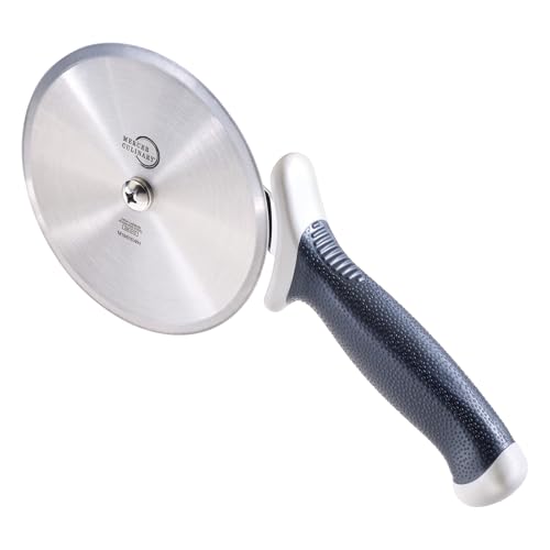 Millennia Pizza Cutter with White Handle (5 Inch Pizza Cutter with White Handle)