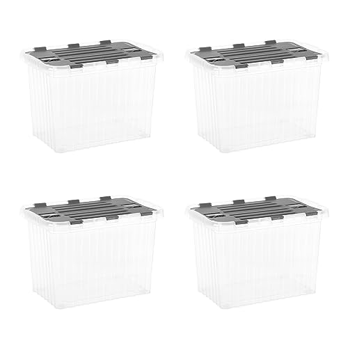 Storage Bins with Lids