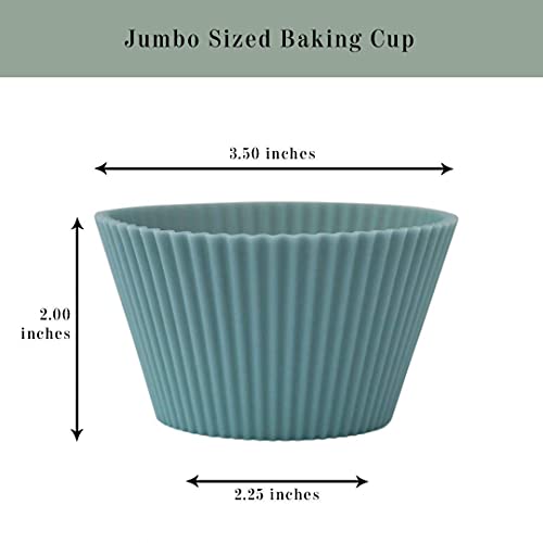 Reusable JUMBO Silicone Baking Cup (Jumbo)
