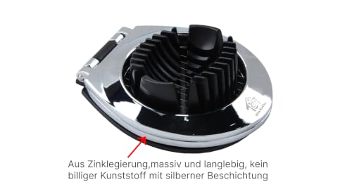 Multi Function Stainless Steel Egg Slicer for Hard Boiled Eggs