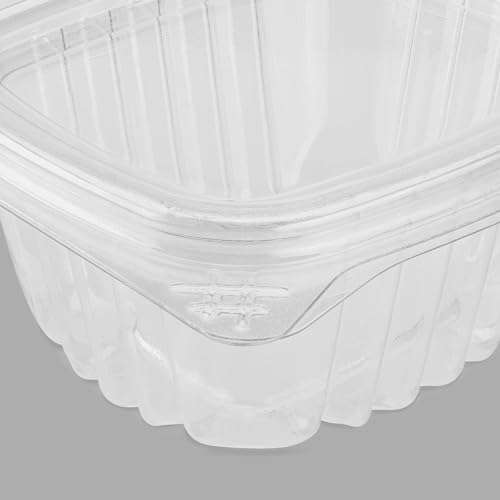 6oz PET Clear Clamshell Deli Containers (400 Count)