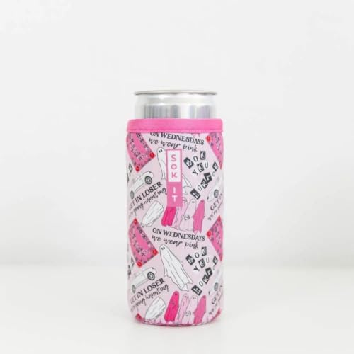 CanSok Sleeve for Beer & Soda Insulated Neoprene Cover (She Doesn't Even Ghost Here / 12oz Can Sleeve)