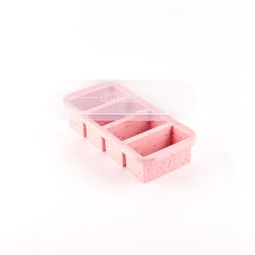 1 Cup Silicone Freezer Trays with Lids (Cotton Candy / 1-Pack)