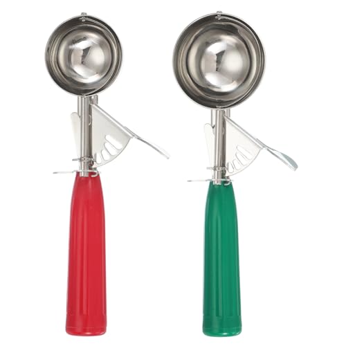 2 Pcs Cookie Scoops Ice Cream Scoop w