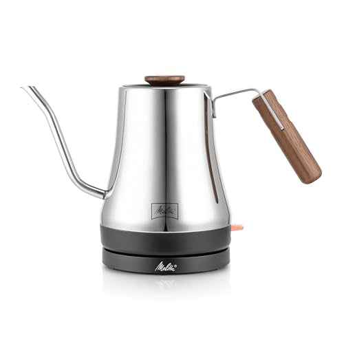 Precision Pour X Stainless Steel Gooseneck Electric Kettle (Stainless Steel Handle)