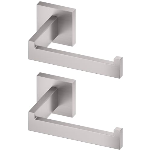 Toilet Paper Roll Holder Brushed Nickel Toilet Paper Holder Stainless Steel for Kitchen Bathroom Dispenser Wall Mounted