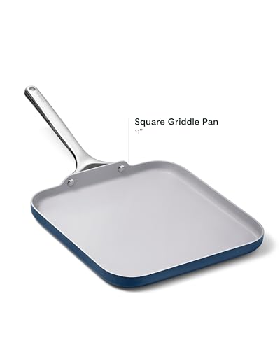 11" Non Stick Square Griddle Pan (Navy)